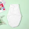 Sovsäckar anti skummande baby swad väska lämplig för vinterfiltar mjuka ull spjälsäng täcker 0-12 månader sömnväska 230407