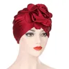 BAVANI ELASSI DELLA FIRO BIG FLOW Flower Fashion Dubai Muslim Womens Party Cappello Cappello Africano Chiesa del cofano africano