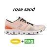 X TOP ON RUNDER Cloud 3 Buty do biegania mężczyźni Kobiety Rose Sand Midnight Heron Fawn Magnet Czarna rama z kości słoniowej Sport Rekround Rekround Fitness Runner Shoebla