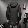 Piumino da uomo Plus Size 8XL 7XL 6XL 2023 Giacca invernale calda di alta qualità Capispalla casual antivento Cappotto lungo medio spesso Uomo Parka