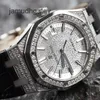 Ap Швейцарские роскошные наручные часы Royal Ap Oak 15452bc Platinum Original Diamond Full Sky Star Часы Автоматические механические размеры Примерно 37 мм 18-каратная платина Sing U5W1