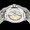 AP Swiss Luxury Wrist Watches Royal Oak Series Precision Steel Automical Mens Watch 15400Stoo1220ST01センバーハンドウォッチボックス証明書15400STOO 8YML