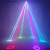 Ruchowe światła na głowie scena ruchomy światło laserowe 200w belka LED Laser Light Light DMX512 Kontrola muzyki dla DJ Disco Party Wedding Club Bar KTV Q231107