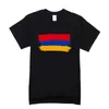 Herren-T-Shirts Bedrucktes T-Shirt Flagge von Armenien Baseball Loose Top Mens Customization Short-Sleeve Fashion