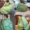 Filt stor bärbar sköldpaddsskal plysch filt söt mjuk kudde hemrum dekor soffa