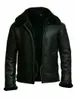 Men's Leather Faux Leather Winter Mens Pu Jacket Faux Fur Collar Coats Thick Warm Men's Motorcycle Jacket Fashion Windproof Leather Coat Male 231107