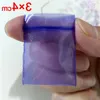 100pcs Kalın Şeffaf Küçük Plastik Poşetler Baggies Zip Zip Kilit Yeniden Yeniden Yapılabilir Net Poli Çanta Yiyecek Depolama 3*4cm20 İpek Renk Ziplock B ACGA