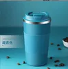 Drinkware coffee cup 304 stainless steel vacuum color spray office cup outdoor travel cup car water 500ml cup Glass Double Wall Insulated Tumbler