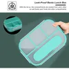 Bento Boxes 1300ml Microwave Lunch Box Portable Food Container Healthy Lunch Box Work Office School Children's Lunch Box 230407