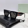 Gafas de diseñador 2023 Nuevas gafas de sol para hombres Caja de ow mismo Moda de mujer blanca