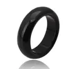 Fashion high quality Natural black Agate jade Crystal gemstone jewelry engagement wedding rings for women and men Love gi2415