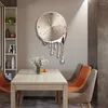 벽 시계 산업 거실 럭셔리 금 특이한 빅 시계 홀 아트 Horloge Murale Home Decor Modern