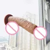 Massaggiatore 8inch Soft y Dildo enorme realistico con ventosa Grande masturbatore femminile Prodotto per adulti per coppie di donne