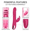 Rotating frisado empurrando coelho vibrador vagina g ponto grande vibrador massageador feminino mastrubation clit estimulador brinquedo sexual para mulher 231010