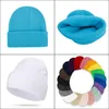 Cappello di lana acrilica per coppie maschili e femminili, cappello pullover lavorato a maglia autunnale e invernale europeo e americano, cappello color caramello, cappello fluorescente