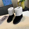 Sonbahar Kış Topuk Tasarımcı Kadın Ayakkabı Martin Çöl Botları Yüksek Topuklu Ayak Bileği Botları Vintage Baskı Klasik Platform Ayak Bilgisi 03