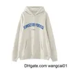 Kvinnors hoodies tröjor y2k kläder grå vintage gata tröja hoodie tter utskrift långa seves avslappnad varma överdimensionerade baggy damer toppar höst 0407h23