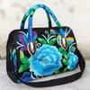 Women's crossbody bag Fashion luxury handbag Embroidery Ethnic style embroidered canvas high quality handbag large capacity handbag