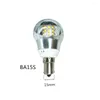 Shadowless Bulb BA15S E14 Semi-plating Mercury E12 Reflective Shadow E17 Side Glowing