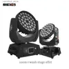 Moving Head Lights Fast Frakt LED Tvätt Zoom Moving Head Light 36x18W RGBWA+UV 6in1 Pekskärm LYRE 36X12W DMX 18 -kanaler DJ Disco Party Bar Q231107