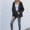 Trenchs pour femmes Randonnée en plein air Vestes imperméables imperméables Vestes lâches Femmes Veste de printemps Zipper Sweat à capuche à manches longues Vêtements de sport pour dames