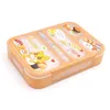 Bento Boxes Children's lunch box high capacity tablet computer food container travel hiking camping office school leak proof portable lunch box 1000mL 230407