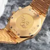 Orologi da polso di lusso svizzeri Ap Epic Royal Ap Oak Series 26320or Orologio da uomo in oro rosa 18 carati con diamanti sul retro Data di cronometraggio 41 mm Orologio meccanico automatico 3SA3