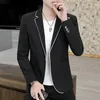 Men's Suits Suit Men Boutique Casual Korean Version Slim Single Jacket Young Man Handsome Personality Small West Coat Trend