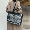 Bolsa de aeroporto 35cm elegante bolsa de ombro feminina couro diamante tridimensional bordado bolsa de luxo matelassê corrente crossbody bolsa de compras de grande capacidade