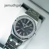 AP 스위스 럭셔리 손목 시계 Royal Oak 15400 자동 기계식 강 고급 남성용 감시 I6YW