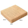 Pillow Straw Excellent EPE Sponge Tatami Mat Hand-Woven Natural Cattail Pouf For Yard