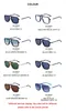 Gafas de sol Moda Cool Metal Estilo de cuero Cuadrado Gradiente Vintage Hombres Diseño de marca clásico Gafas de sol UV400 Gafas de piloto