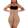 Taillen-Bauch-Former Fajas Colombianas Bum Lift Control Shapewear Mid-Thigh Open Bust Skims Bodysuit für den täglichen oder postpartalen Gebrauch 230407