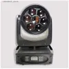Luci a testa mobile Mini 150W LED Bee Eye + 3 Prisma Spot Luce a testa mobile Dj Dmx Effetto luce scenica Illuminazione Disco Dj Bar Q231107
