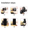 Stroller Parts Clamp Navigation Bracket Mobile Phone Gps Device Pram Cart Holder Baby Accessories