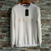 Mens Sweaters Moda Sokak Giyim Külot Sweatshirtler Uzun Kollu T-Shirt Kadın Mürettebat Boyun Teknik Mektubu Nakış Sweaters Baskı Sweaters Erkek Hoodies Tops