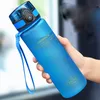 Water Bottles High quality water bottle 500ML 1000ML free of bisphenol A leak proof portable beverage bottle sports fitness and environmental protection 230407