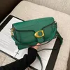 Designer Shoulder Bag Messenger Handbag Real Leather Baguette Flap Mirror Quality Square Crossbody Satchel Hobo Fashion Bag