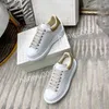 Top mannen merkontwerper platte sneaker casual schoenen denim canvas lederen brief overlays modeplatform heren dames lage sneakers2023