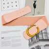 Woman Waist Girdle Designer Big Letter Buckle Women Belts Wide Elastic Ladies Dress Waistband Luxurys Designers Belt G Waist Band