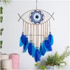 Christmas Decorations Cross Border Devils Eye Home Decor Dream Catcher Wall Decoration Room Drop Delivery 202 Dhdsk