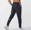 Lulu Men Pants Yoga Outfit LongJogger Sport snabb torrt dragkampgymfickor Sweatpantbyxor Mens Mens Casual Elastic Midje Fitness56dffb