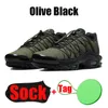 With Box tn plus 3 terrascape running shoes tns tnplus for men women tn3 triple white Black Unity mens trainers sports sneakers runners