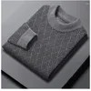 Men's Sweaters High Quality European Edition Semi-high Neck Fall/Winter Bottom Coat Stylish Casual Slim-fit Top Base Shirt Outerwear