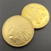 Konst och hantverk American Gold and Silver Coins Foreign Coins Indian Gold Coins Gold Coins 1911 Eagle Ocean Commemorative Coin