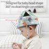 Pillows Baby Safety Helmet Head Protection Hat Safety Soft Comfortable Head Security Protection Crash Cap Adjustable Protective HeadgearL231105