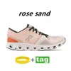 on cloud shoe On Top Cloud x 3 Shoes Men Women Rose Sand Midnight Heron Fawn Magnet Black Ivory Frame Sport Sneakers Reb