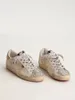 2023 Casual Shoe Designer Luxury Premium Edition Super-Star Sneaker Vintage Italian Handcrafted with Platinum Glitter Tongue and Leopard Print Pony Leather Star