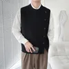 Gilet da uomo Maglieria da uomo Gilet Cardigan Giacca Abbigliamento boutique All-Match Stile semplice Maglione di moda di lusso leggero primaverile