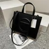 حقيبة تسوق Women Shopper الأزياء حقائب التسوق الكبيرة رجال Crossbody Designer Bag 2 Size Pu Leather Shopper Totes Woman Handbags Purse 2023